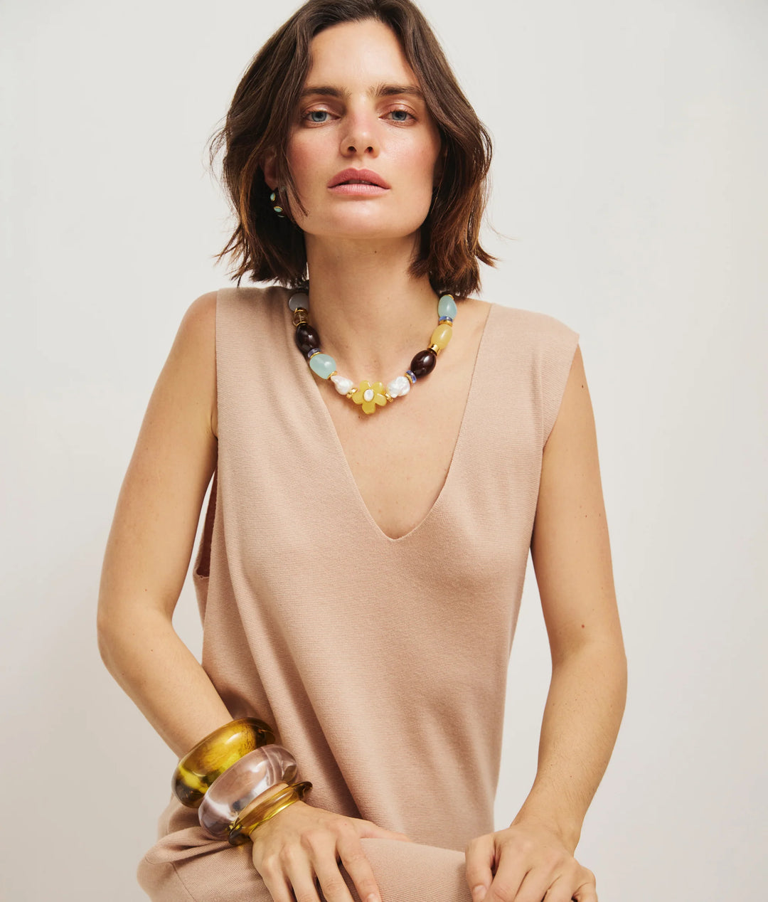 Mistflower Necklace - Limoncello