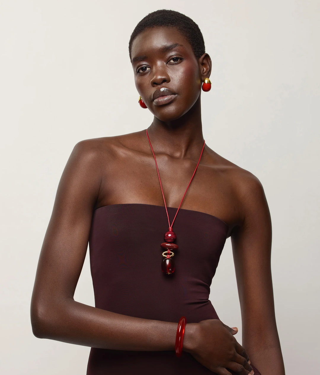 Ridge Cuff - Cherry