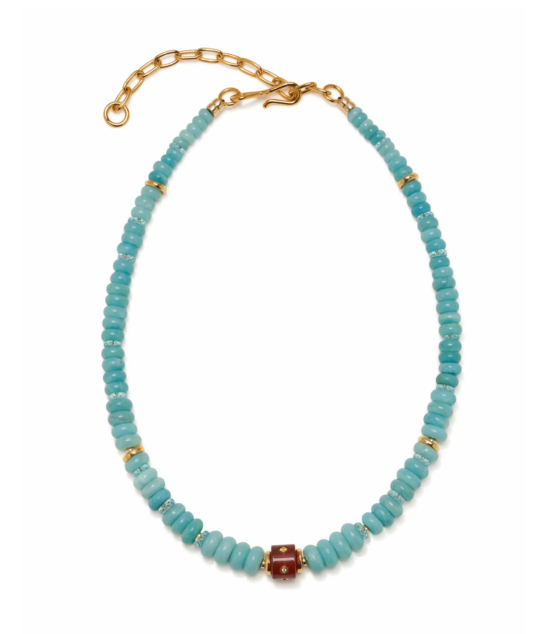 Hidden Stone Necklace - Blue