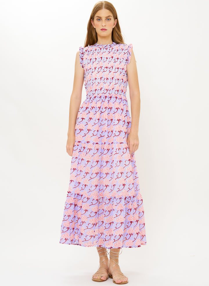 Sleeveless Smocked Maxi - Florence Petal