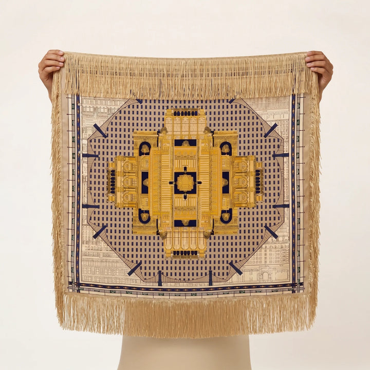 Manhattan Fringe Scarf