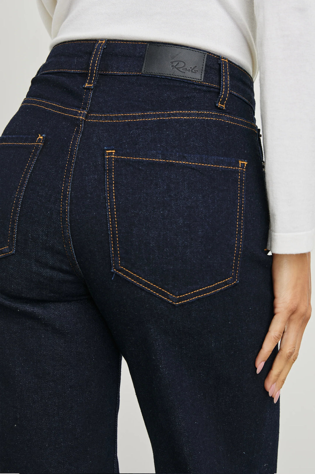 Getty Wide Leg - Midnight Blues Cuffed