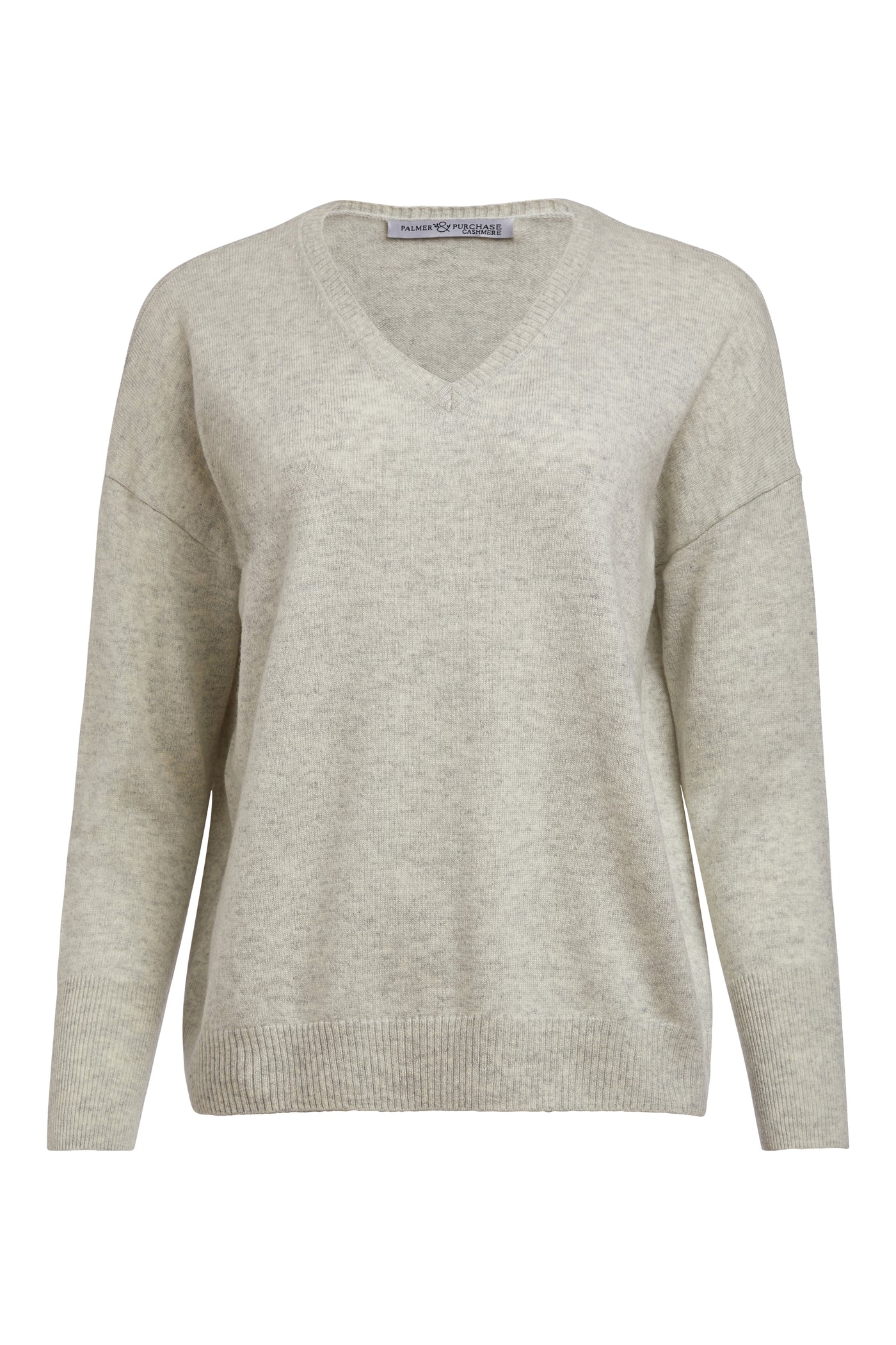 The Shannon V Neck- Blizzard
