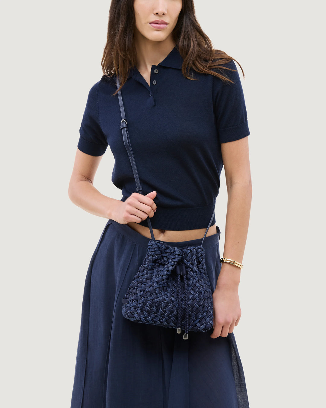 Gramercy Bucket Double Weave Denim - Indigo