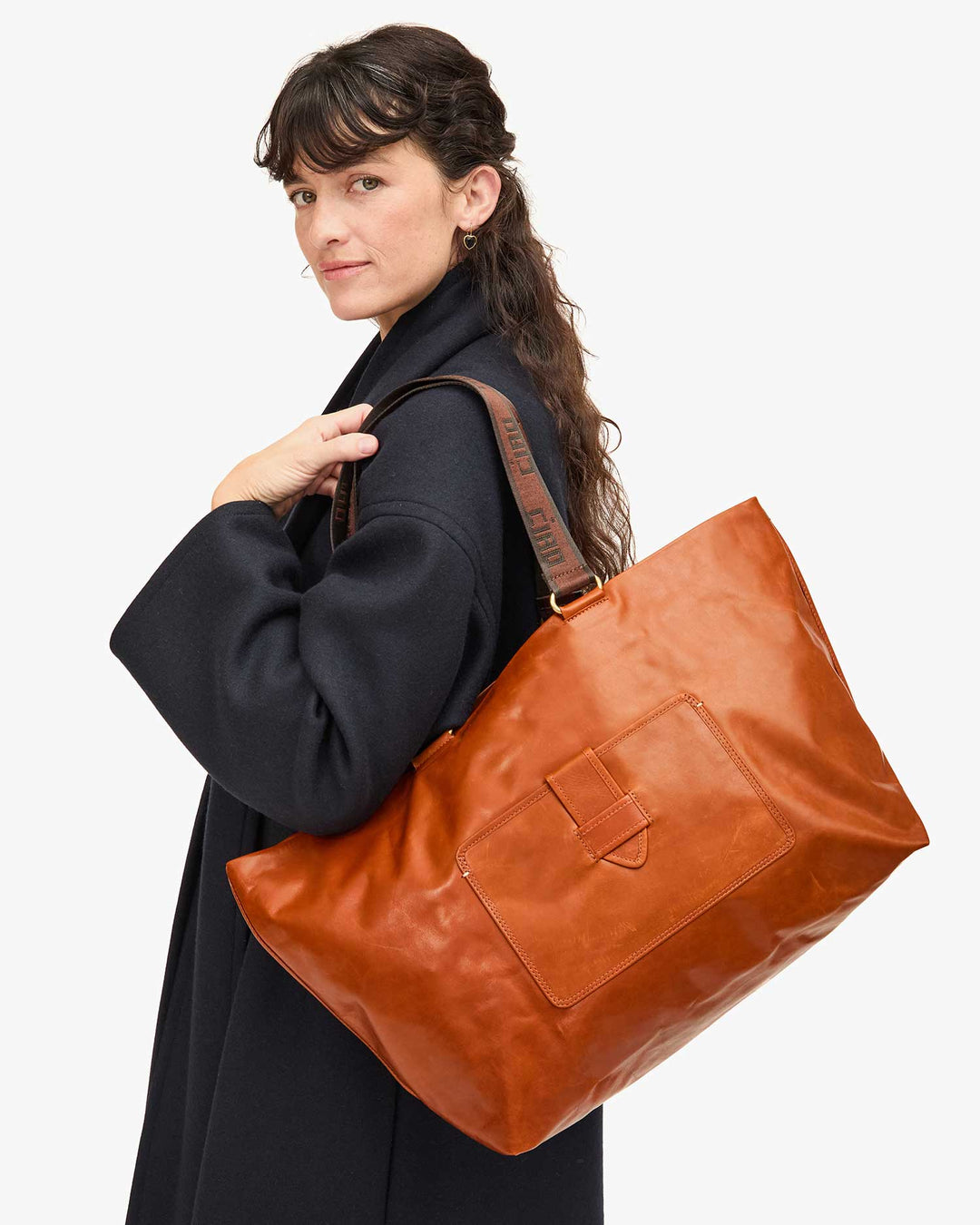Grande Bateau Tote - Camel