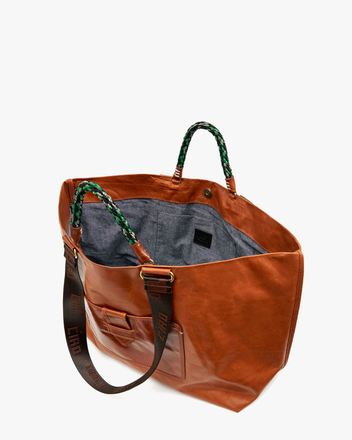 Grande Bateau Tote - Camel