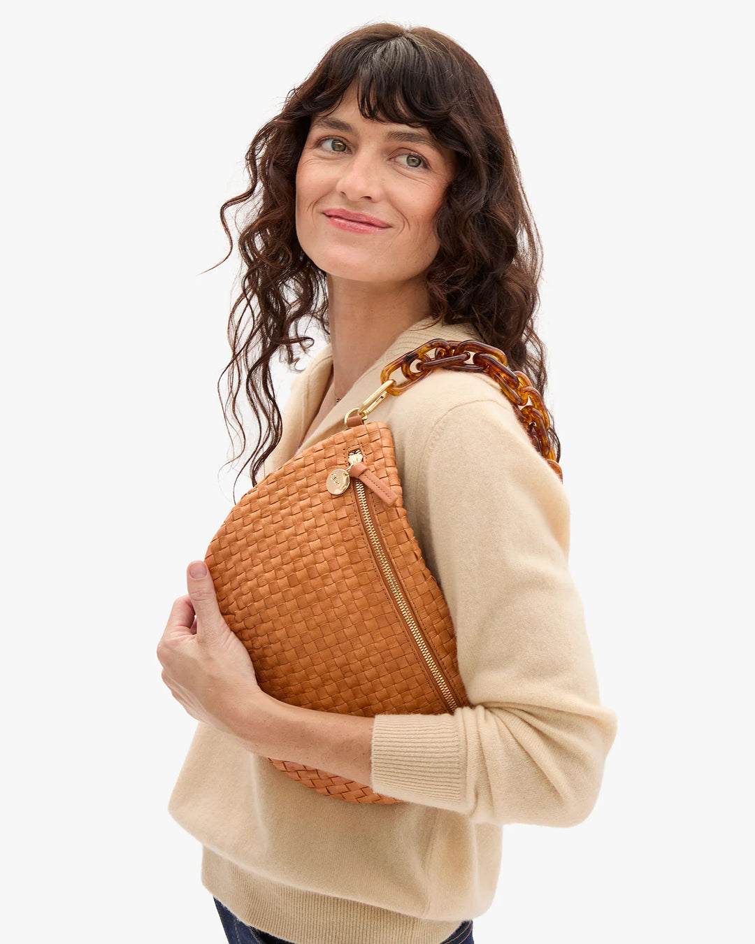 Grande Fanny - Natural Woven Checker