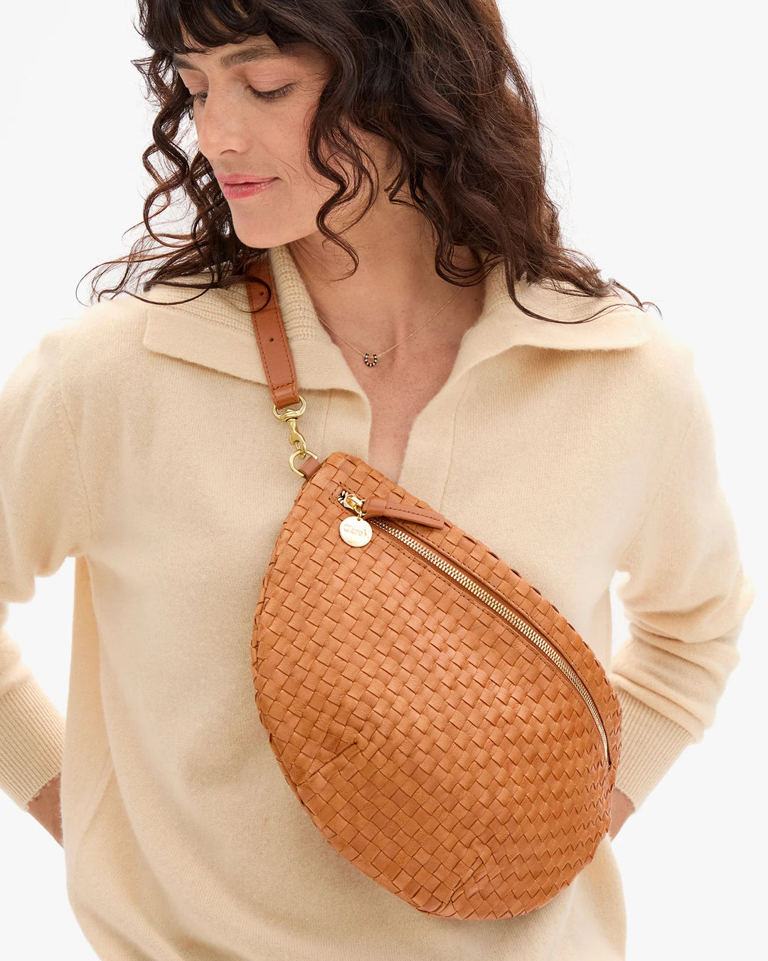 Grande Fanny - Natural Woven Checker
