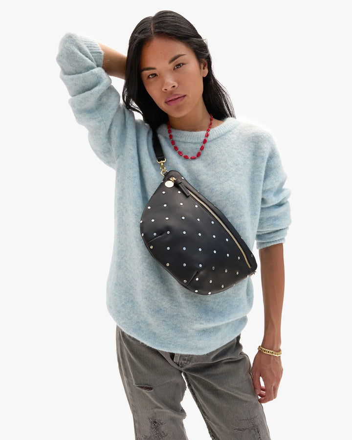 Grande Fanny - Black w/ Studs