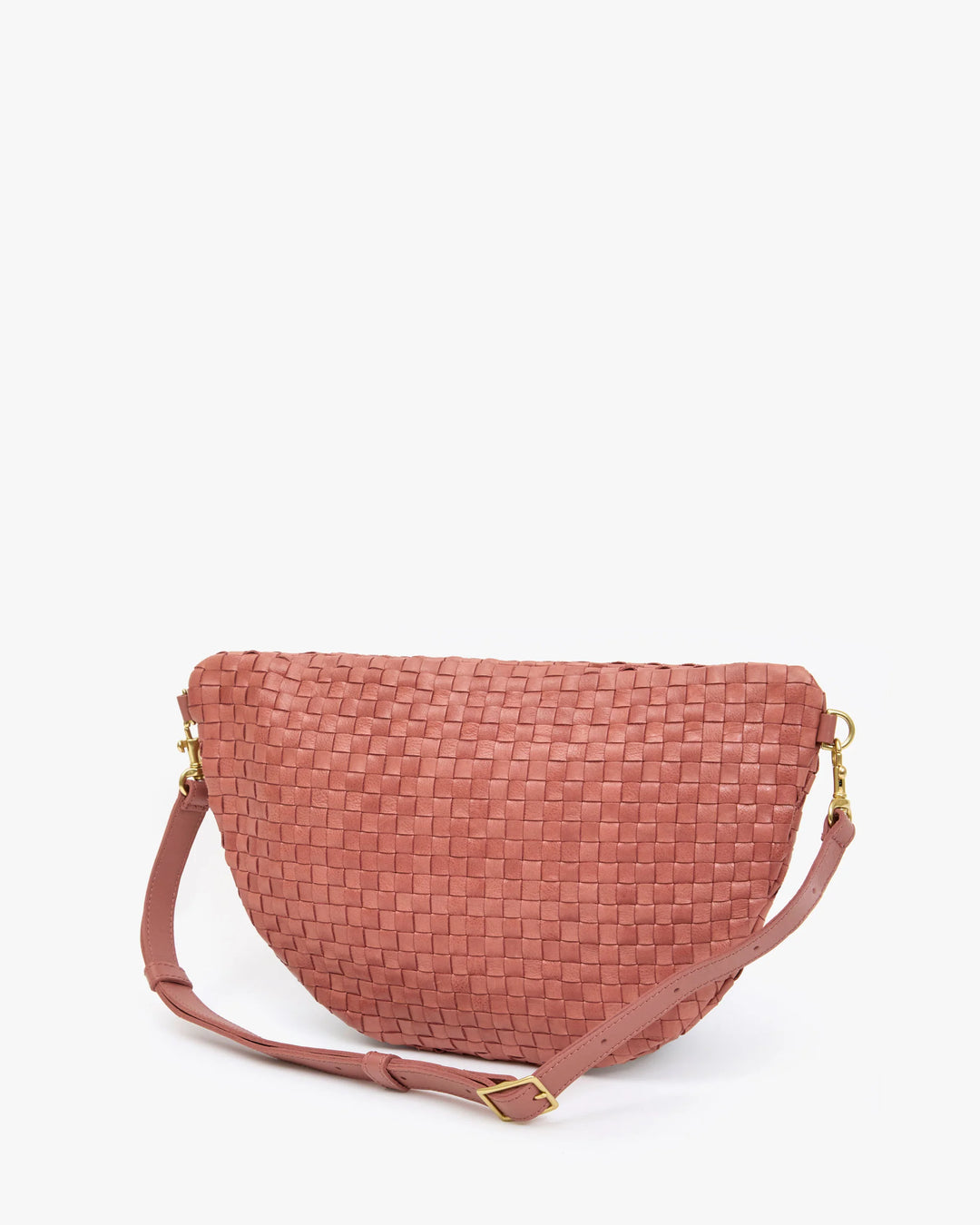 Grande Fanny - Rose Clay Woven Checker