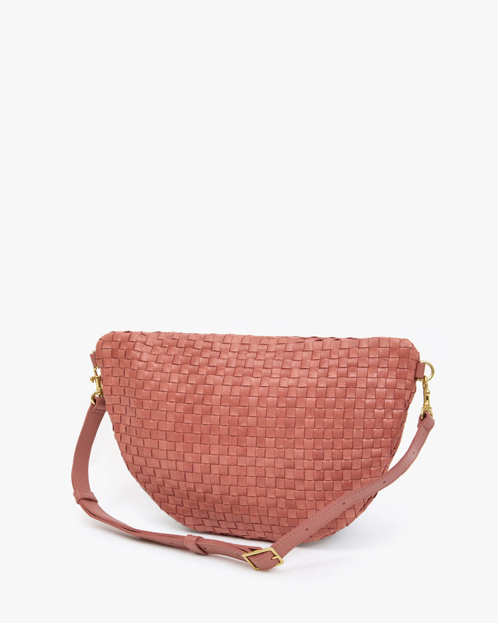 Grande Fanny - Rose Clay Woven Checker
