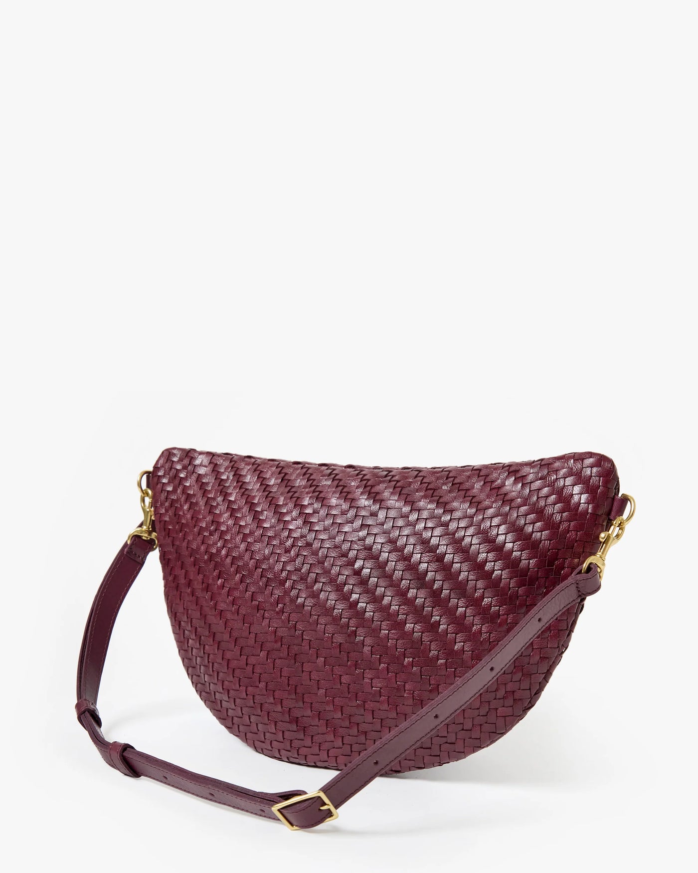Grande Fanny - Cassis Woven Zig-Zag
