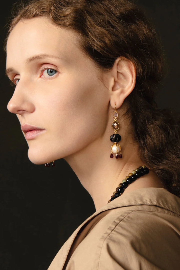 Lark Drip Earrings - Multi