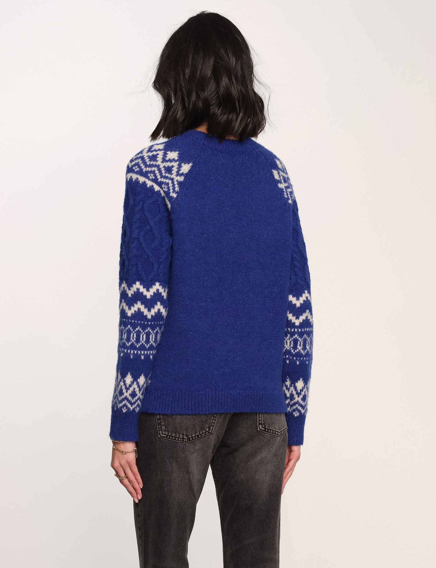 Noelle Sweater - Cobalt