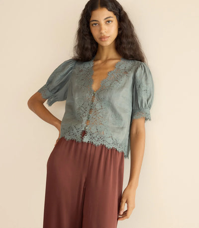 Idella Top - Lagoon