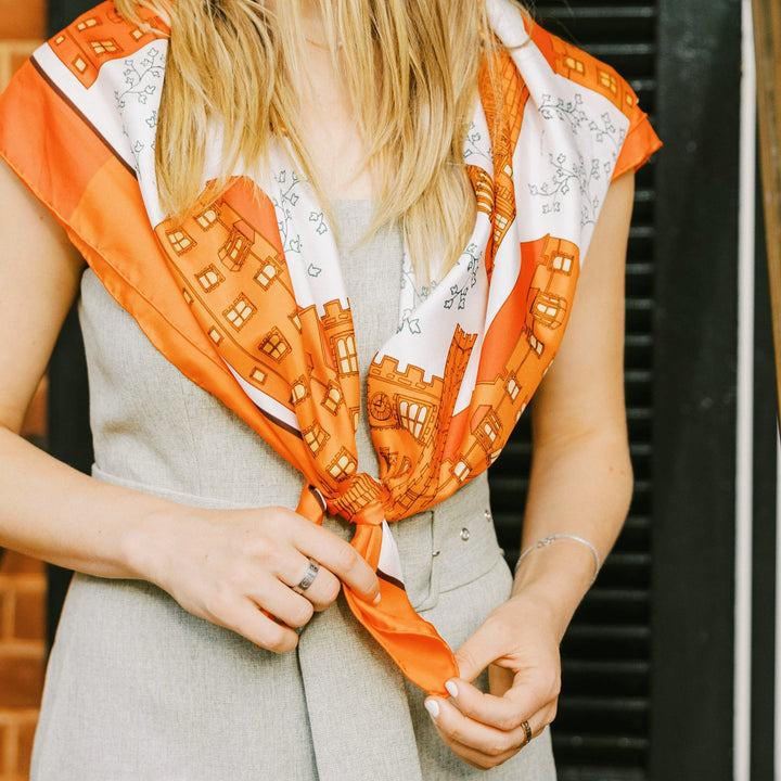 The Princeton Ivy Scarf