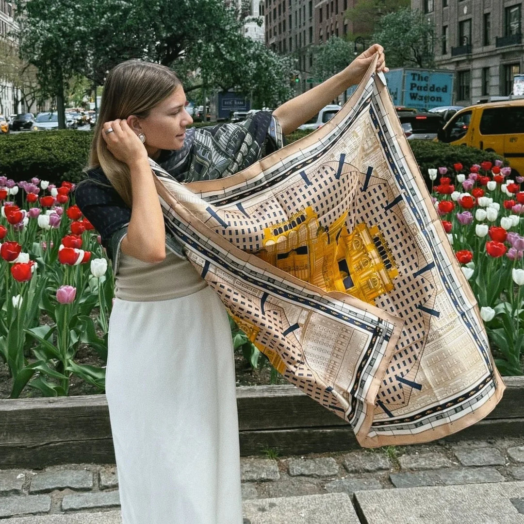The Manhattan Scarf - Tan