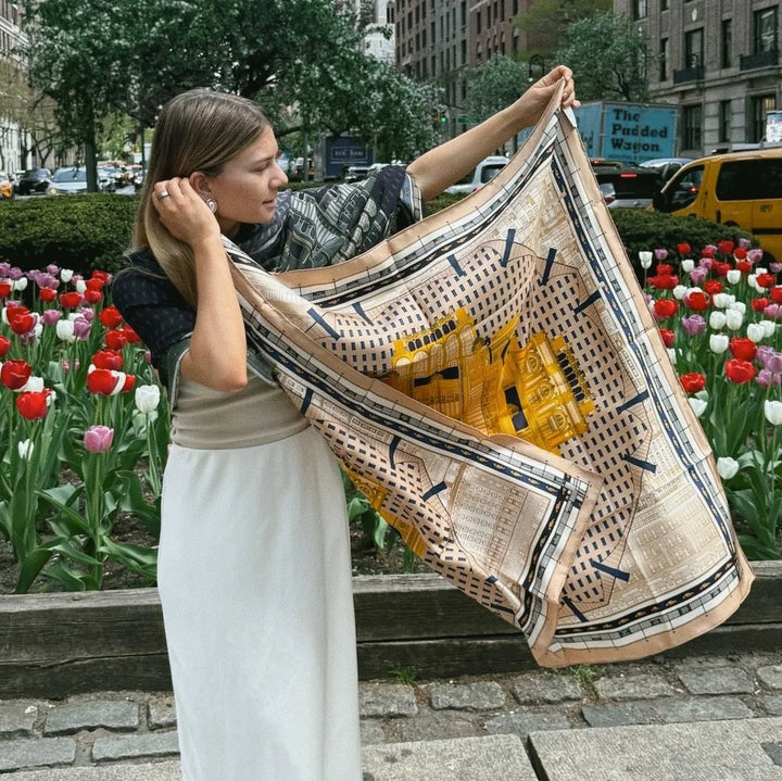 The Manhattan Scarf - Tan