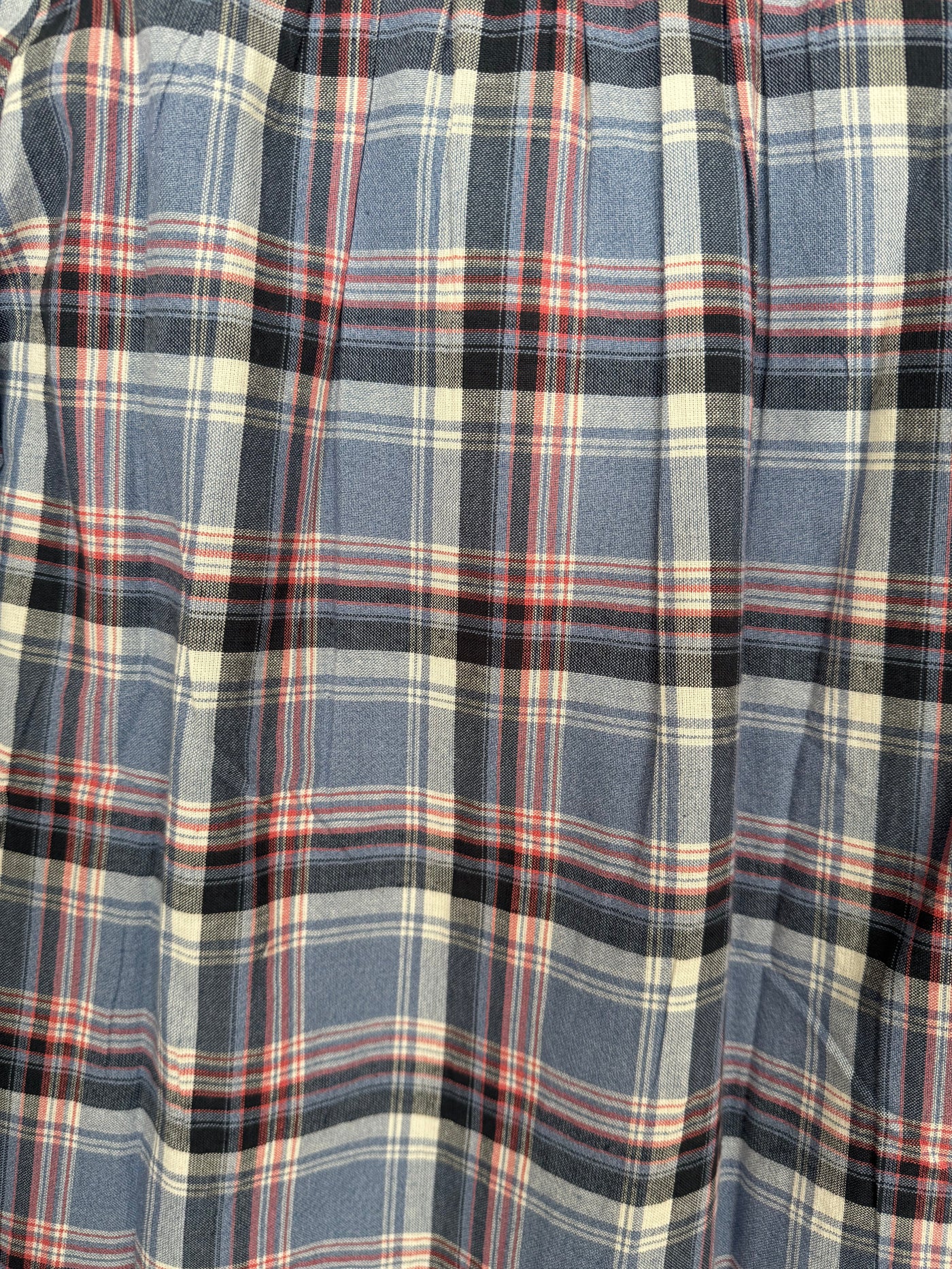Lydia Skirt - Harbor Blue Check