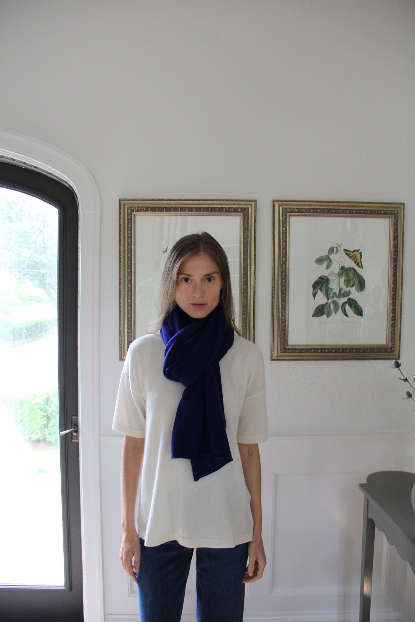 Cashmere 3 Way Topper - French Navy