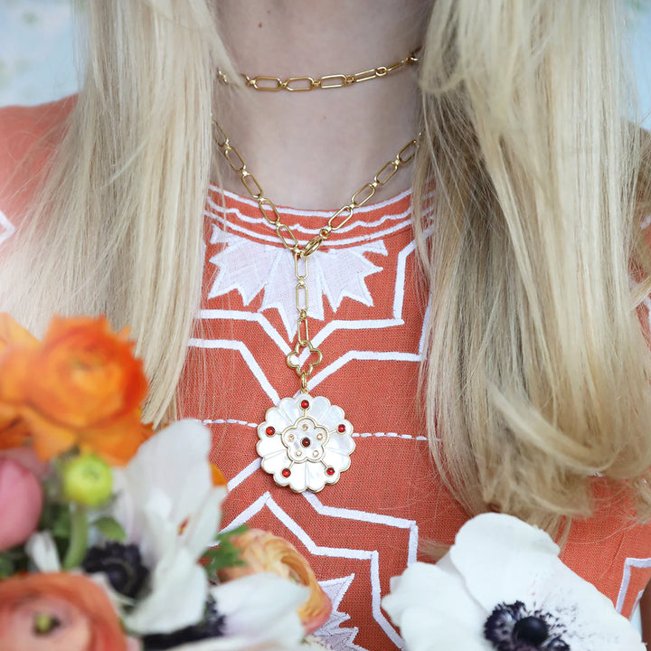 Isabel Pendant - Carnelian