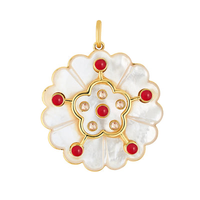 Isabel Pendant - Carnelian