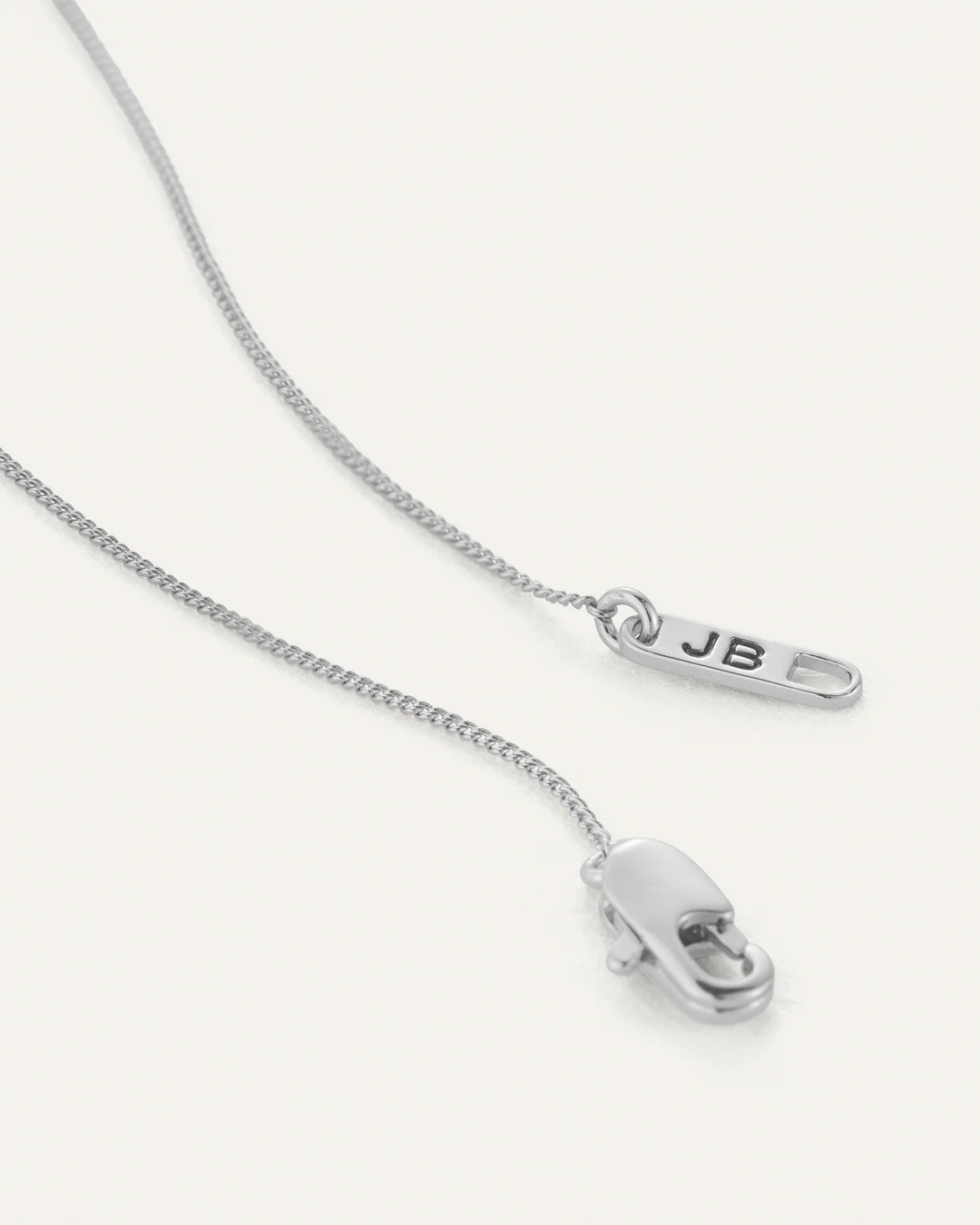 Mini Egret Pendant Necklace - Silver