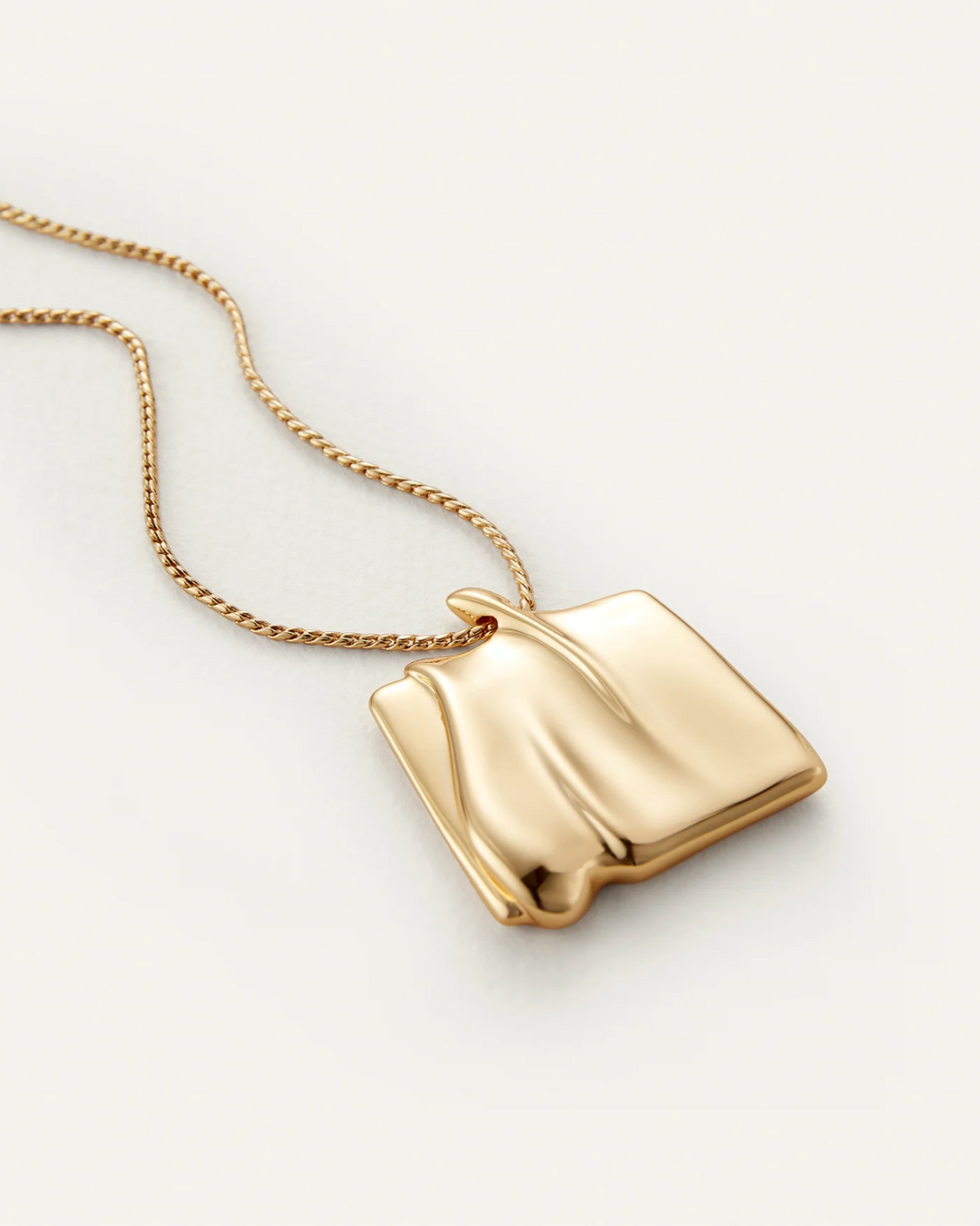 Sundra Pendant Necklace- Gold (Lg)