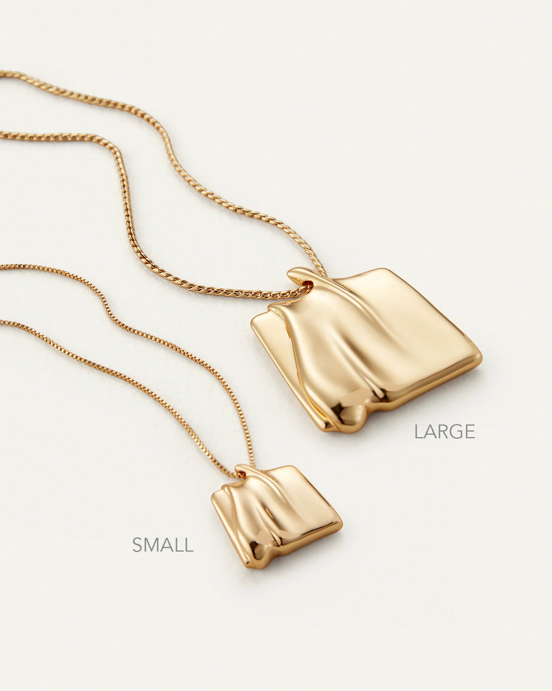 Sundra Pendant Necklace- Gold (Lg)