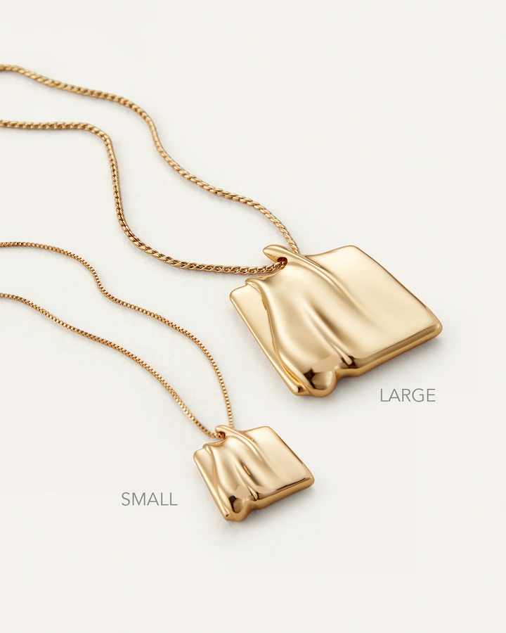 Sundra Pendant Necklace- Gold (Lg)