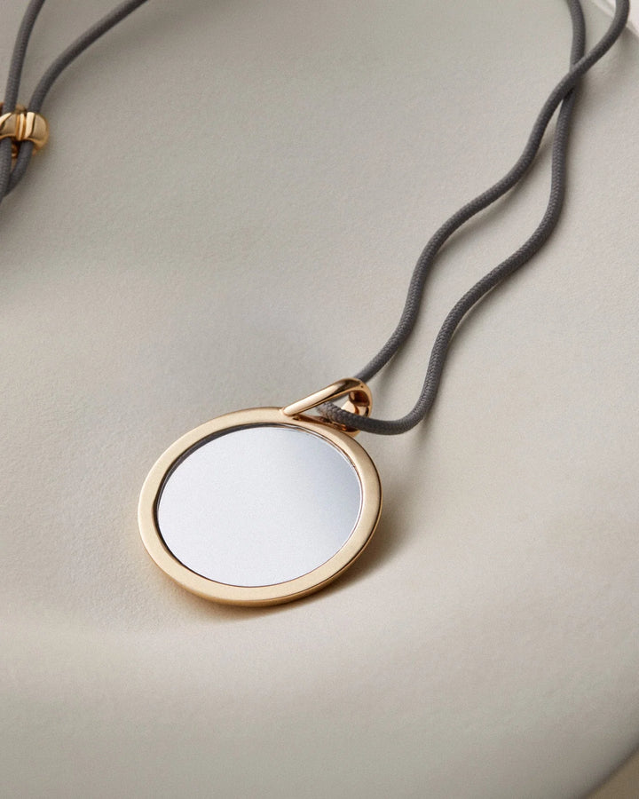 Nico Pendant Rope Necklace - Gold