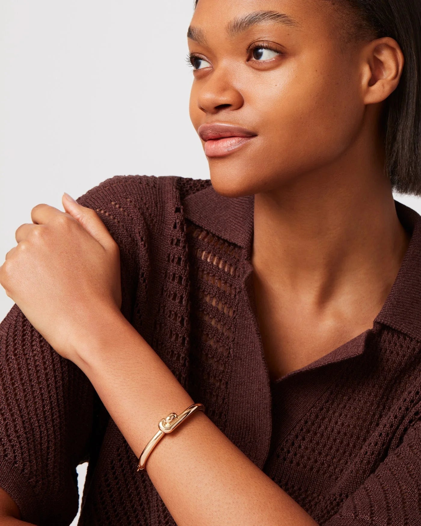 Maeve Bangle - Gold