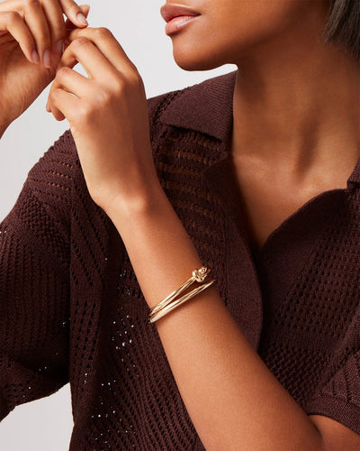Maeve Bangle - Gold
