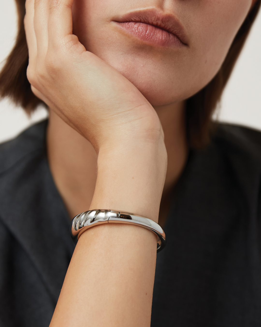 Nelle Bangle - Silver