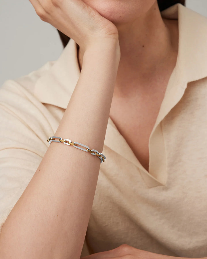 Mercer Bracelet - S - Two-Tone