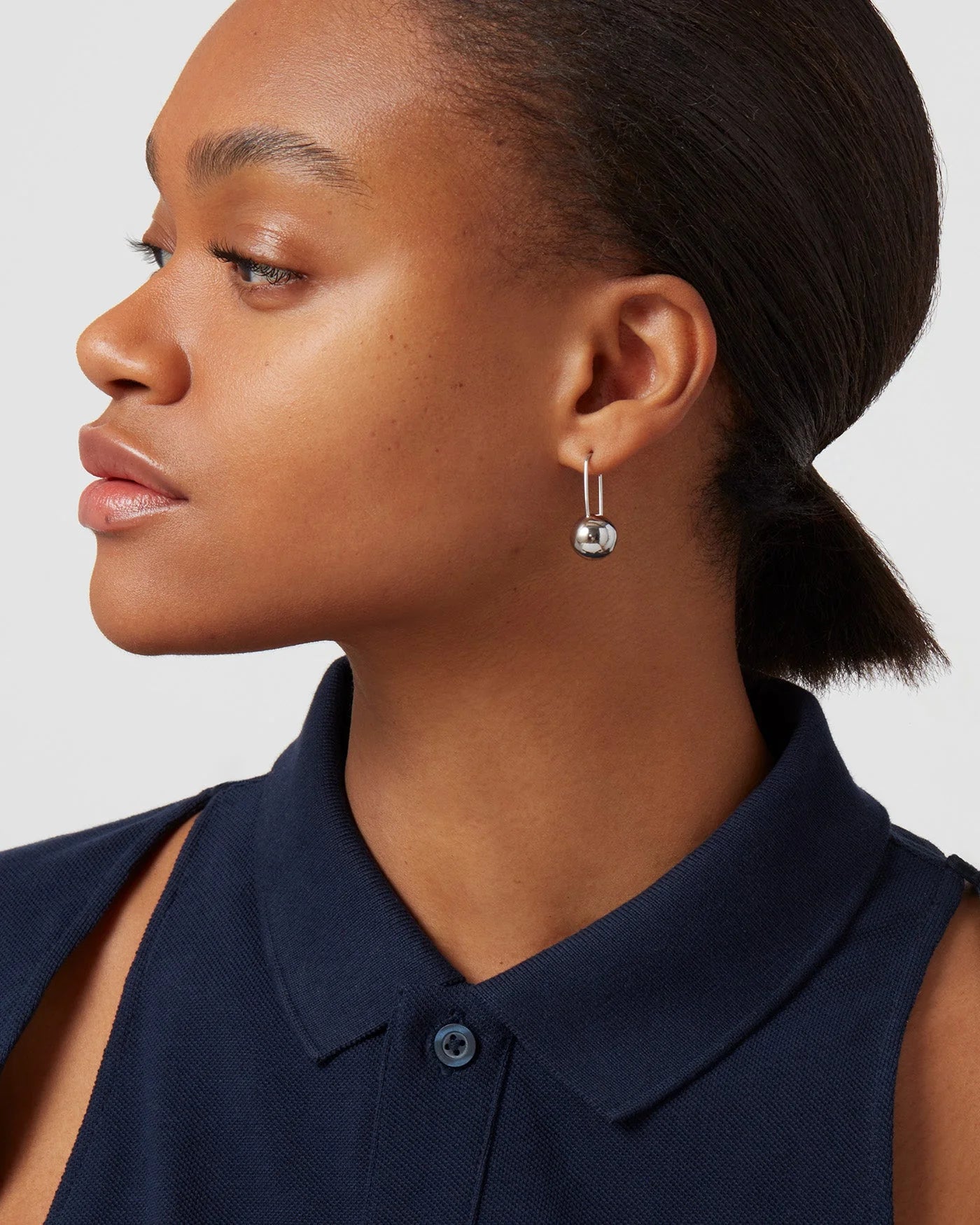 Celeste Earrings - Platinum