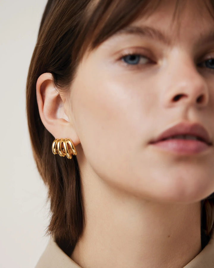 Monroe Earrings - Gold