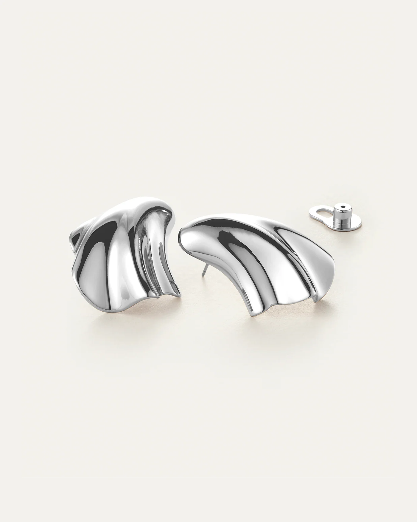 Lydia Earrings - Silver