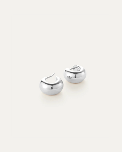 Mini Tome Hoops - Silver