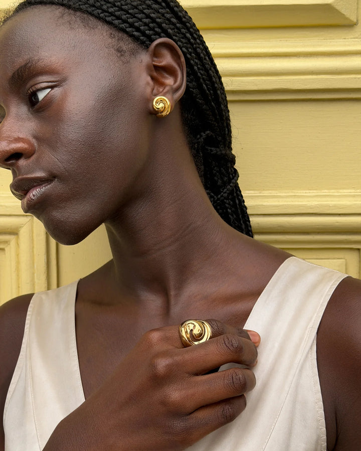 Small Gio Earrings - Gold