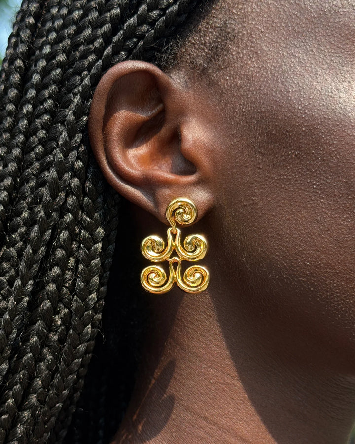 Nico Earrings - Gold