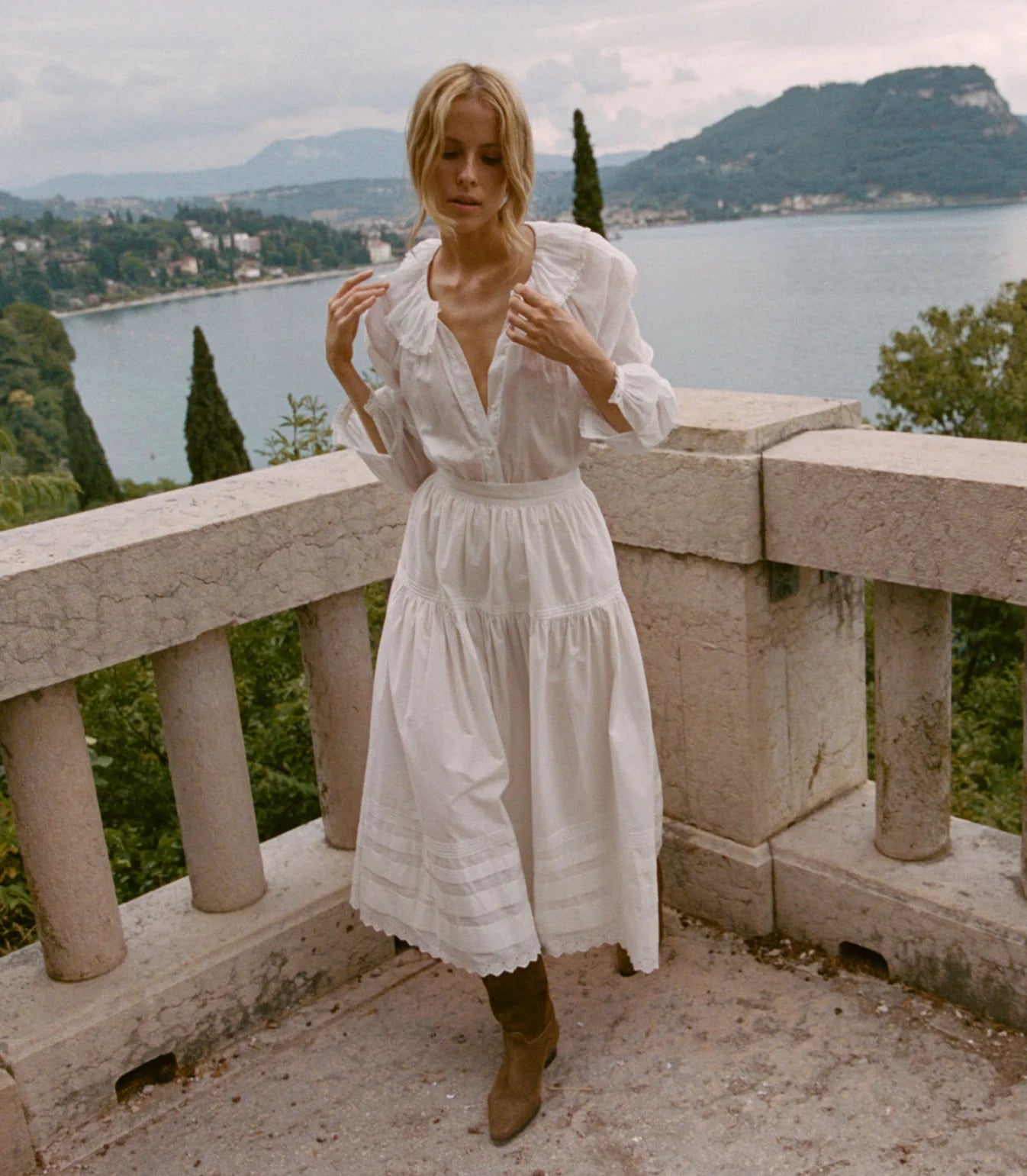 Sebastiane Skirt- Powder