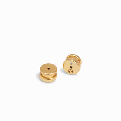 Astor Stone Stud - Iridescent Champagne