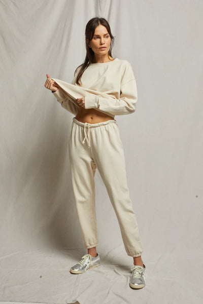 Johnny French Terry Easy Sweatpant - Sugar