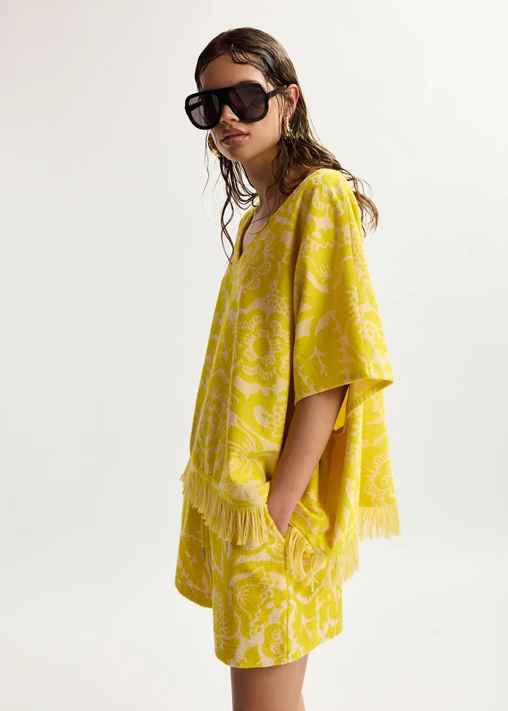 Jacquard Top - Yellow