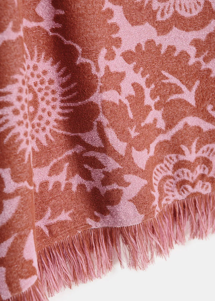 Jacquard Top - Pink/Brown