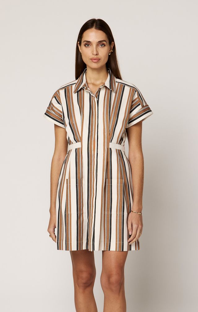 Sable Mini Gress - Giatta Stripe