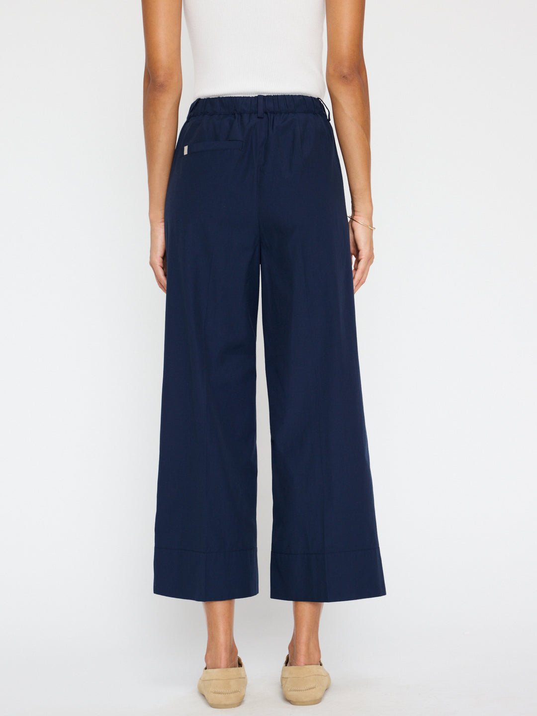 Joya Cropped Pant - Navy