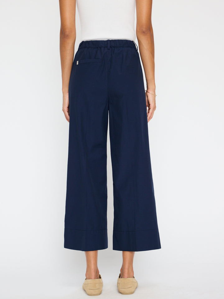 Joya Cropped Pant - Navy