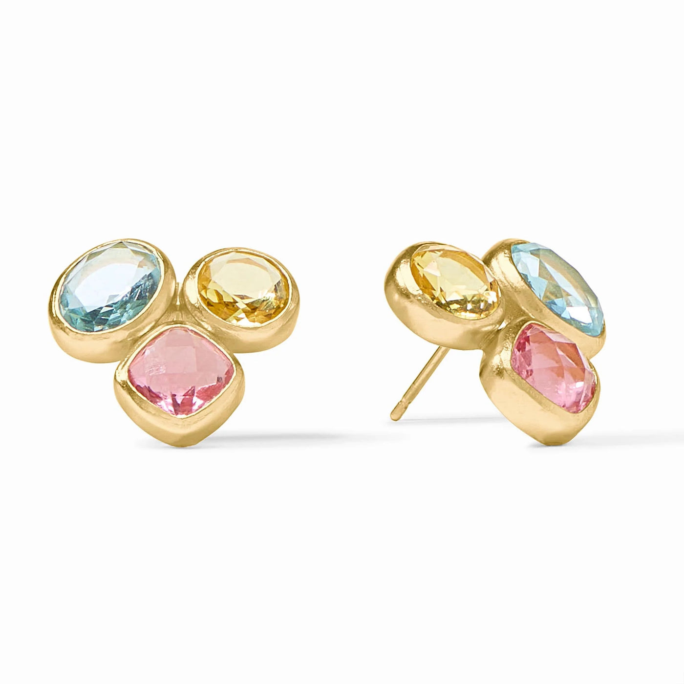 Kaleidoscope Statement Stud - Multi-Stone